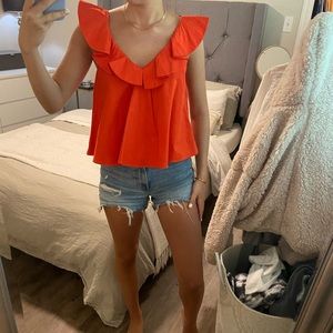 Zara Ruffle Top